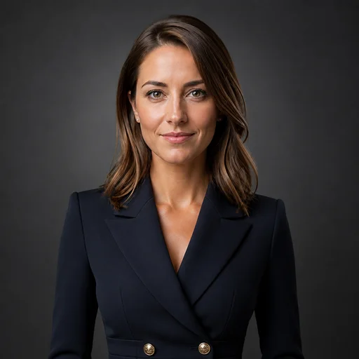 Blazer Dress attire example headshot