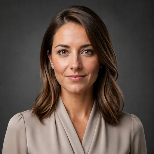 Elegant Blouse attire example headshot