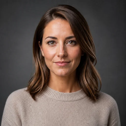 Knit Sweater attire example headshot