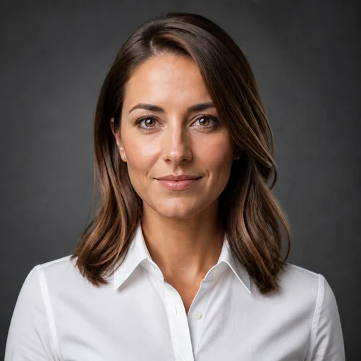 Smart Casual attire example headshot
