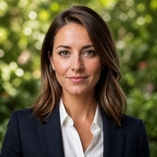 Garden Greenery backgrounds example headshot