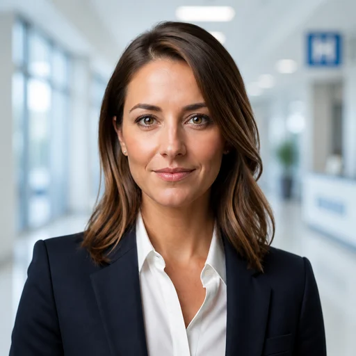Hospital Setting backgrounds example headshot