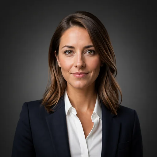 Studio Gray backgrounds example headshot