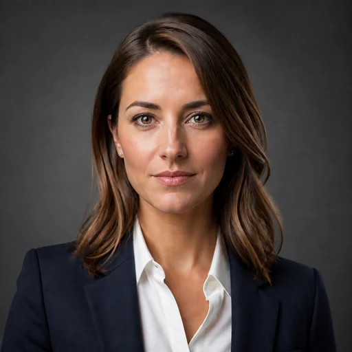 Professional Neutral expression example headshot