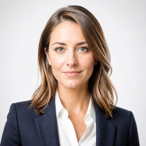 High-Key Bright lighting example headshot