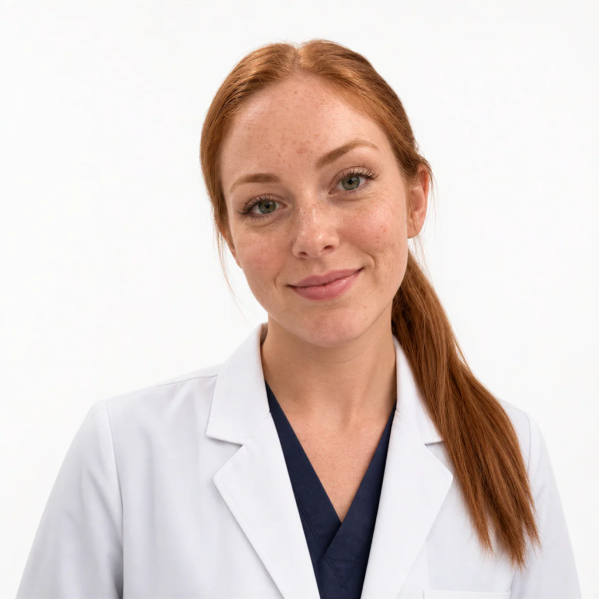 Medical/Healthcare headshot on Studio White background